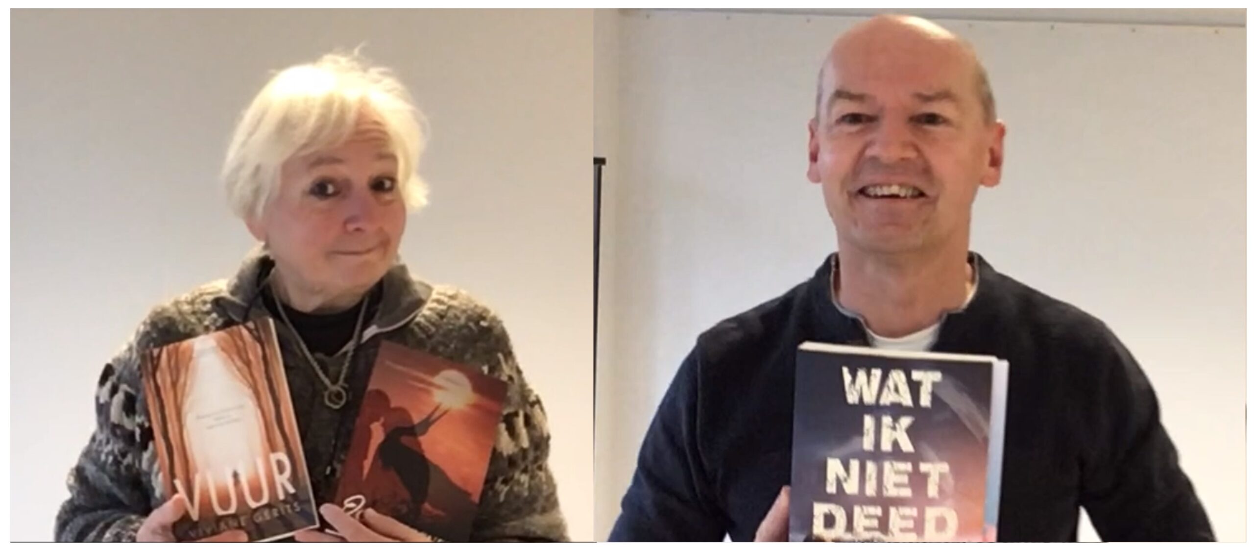 Viviane en Johnny schrijven zenuwslopende thrillers, al durven ze weleens een uitstapje maken naar een feelgood. Wat doen ze nu het liefst? De lezers nagelbijtend entertainen of …?