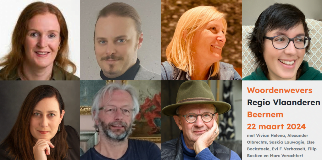 Woordenwevers auteurs editie Beernem 2024