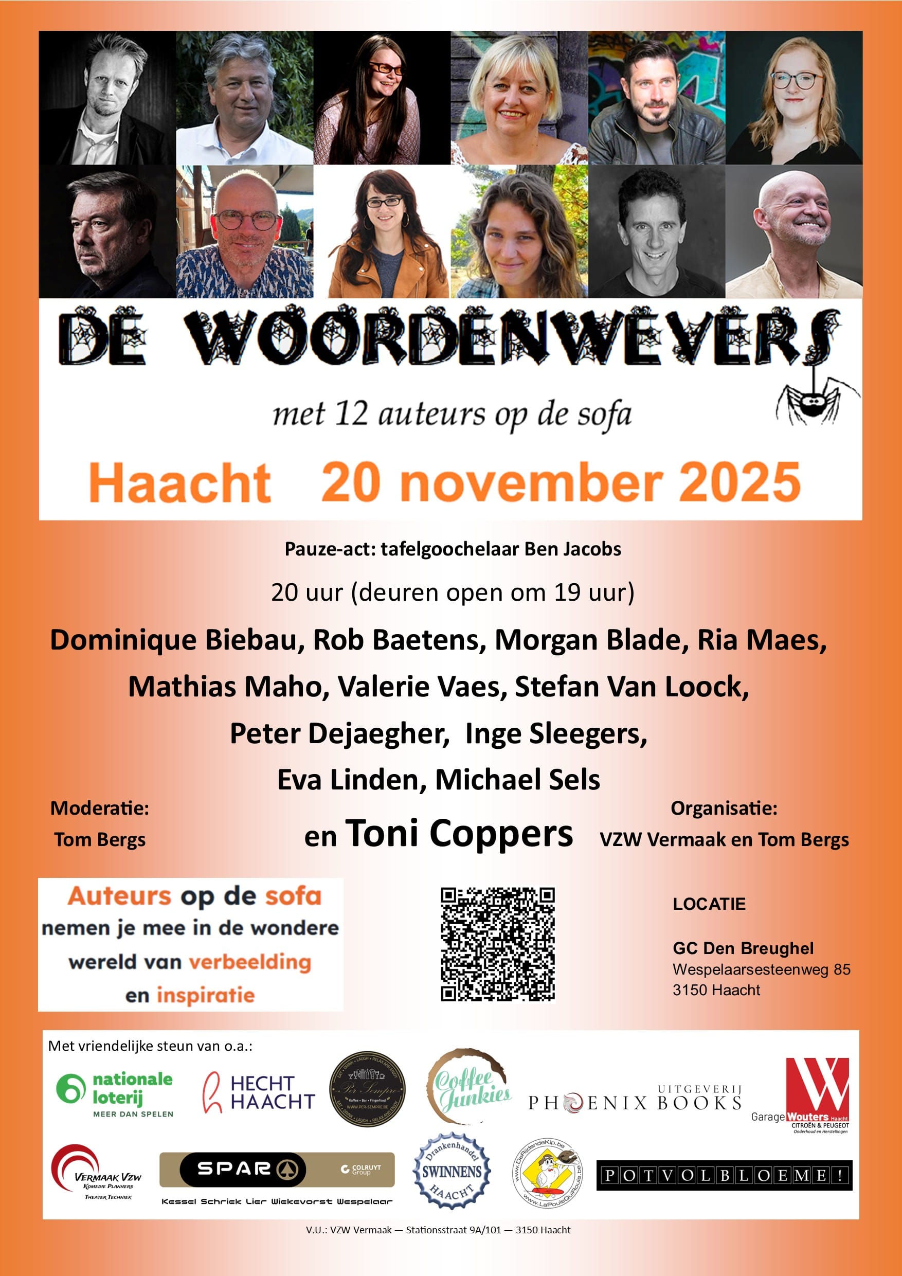 Woordenwevers editie Haacht 2025 affiche